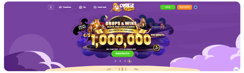 online casino cookie